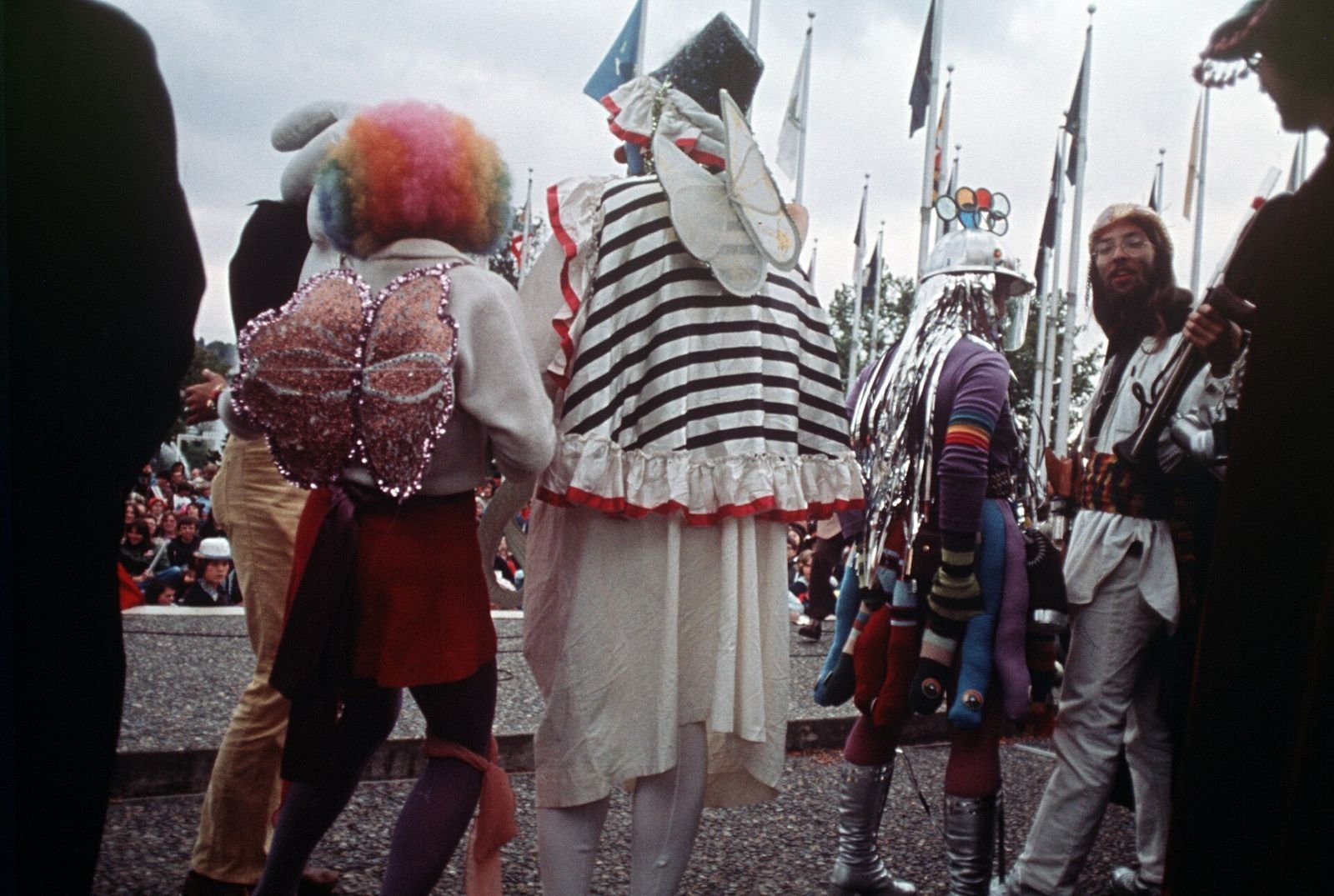 Bumbershoot crowd in Seattle (1974)