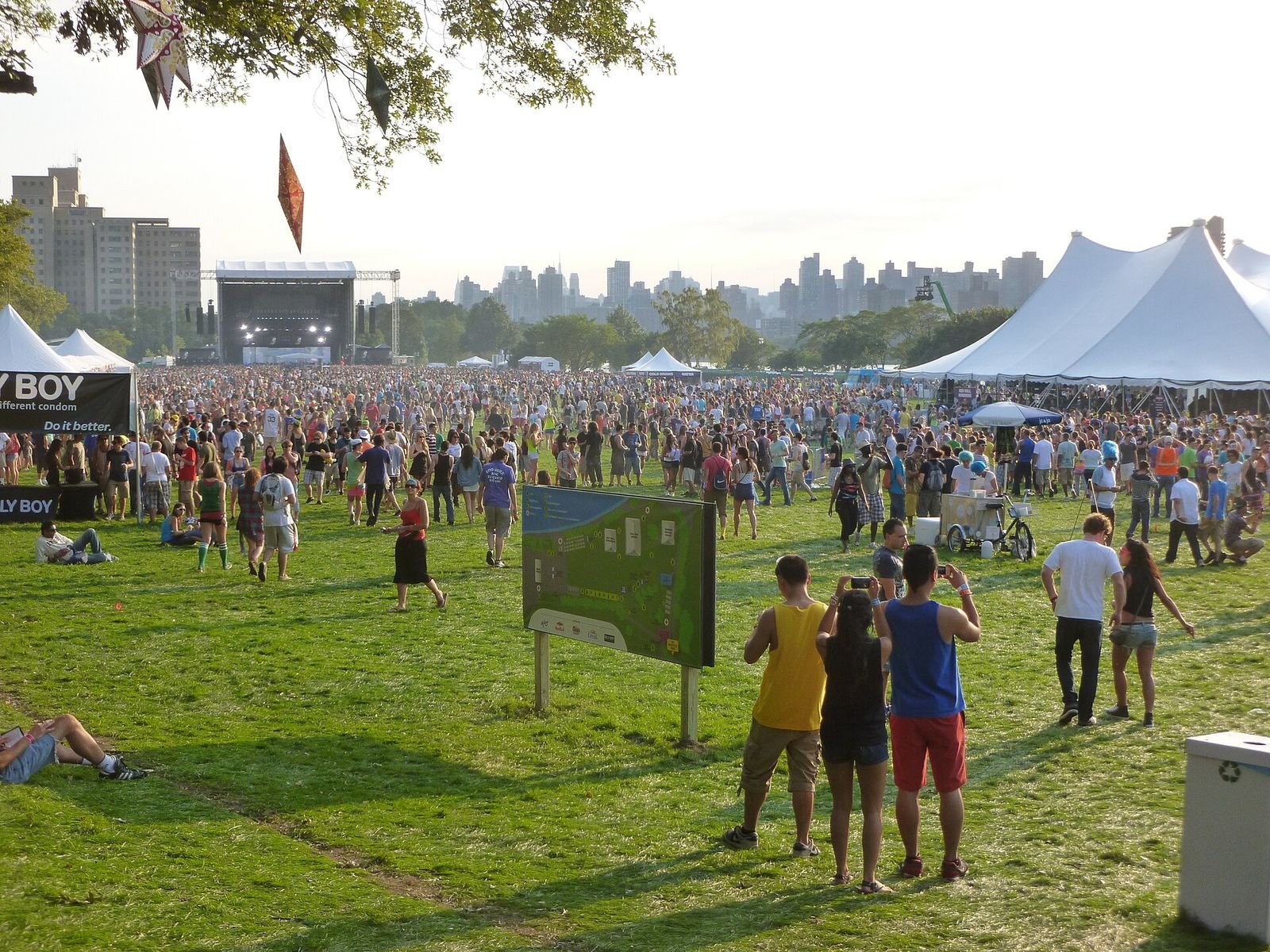 Electric Zoo crowd in New York (2011)
