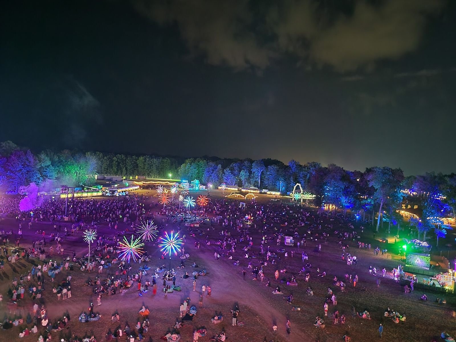 Firefly Music Festival crowd in Dover (2022)