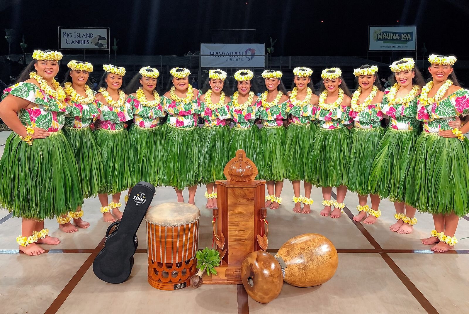 Merrie Monarch Festival crowd in Hilo