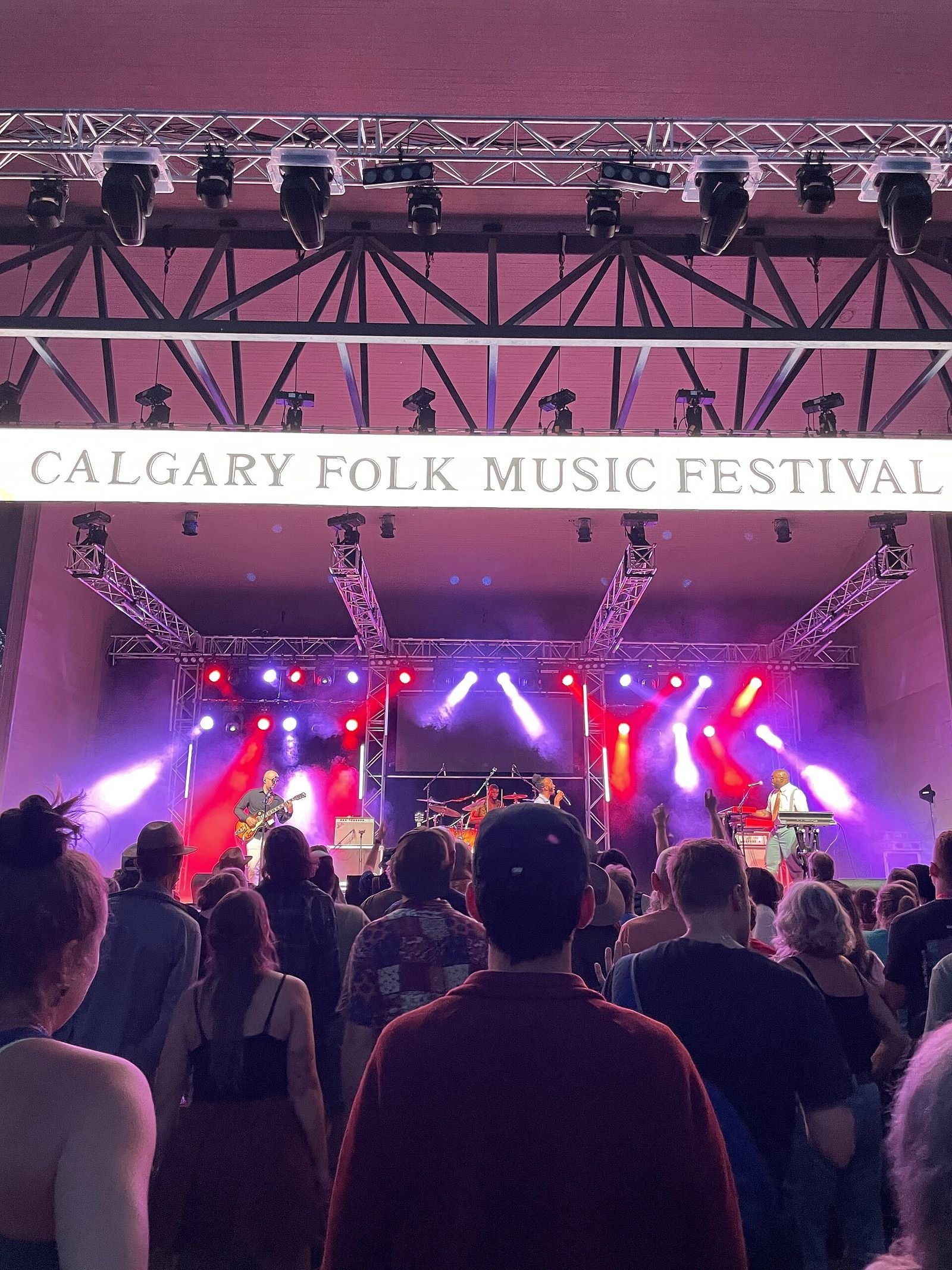 Folk music festival crowd (2023)