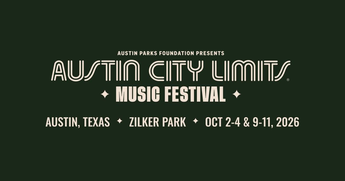 Austin City Limits Music Festival — official poster and event artwork