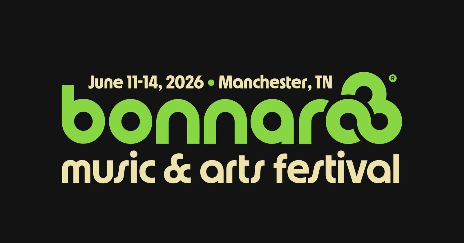 Bonnaroo — official poster and event artwork