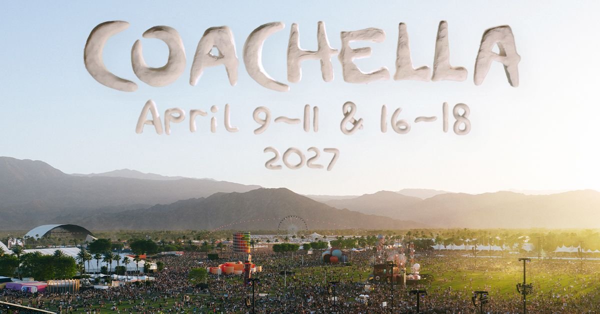 Coachella — official poster and event artwork