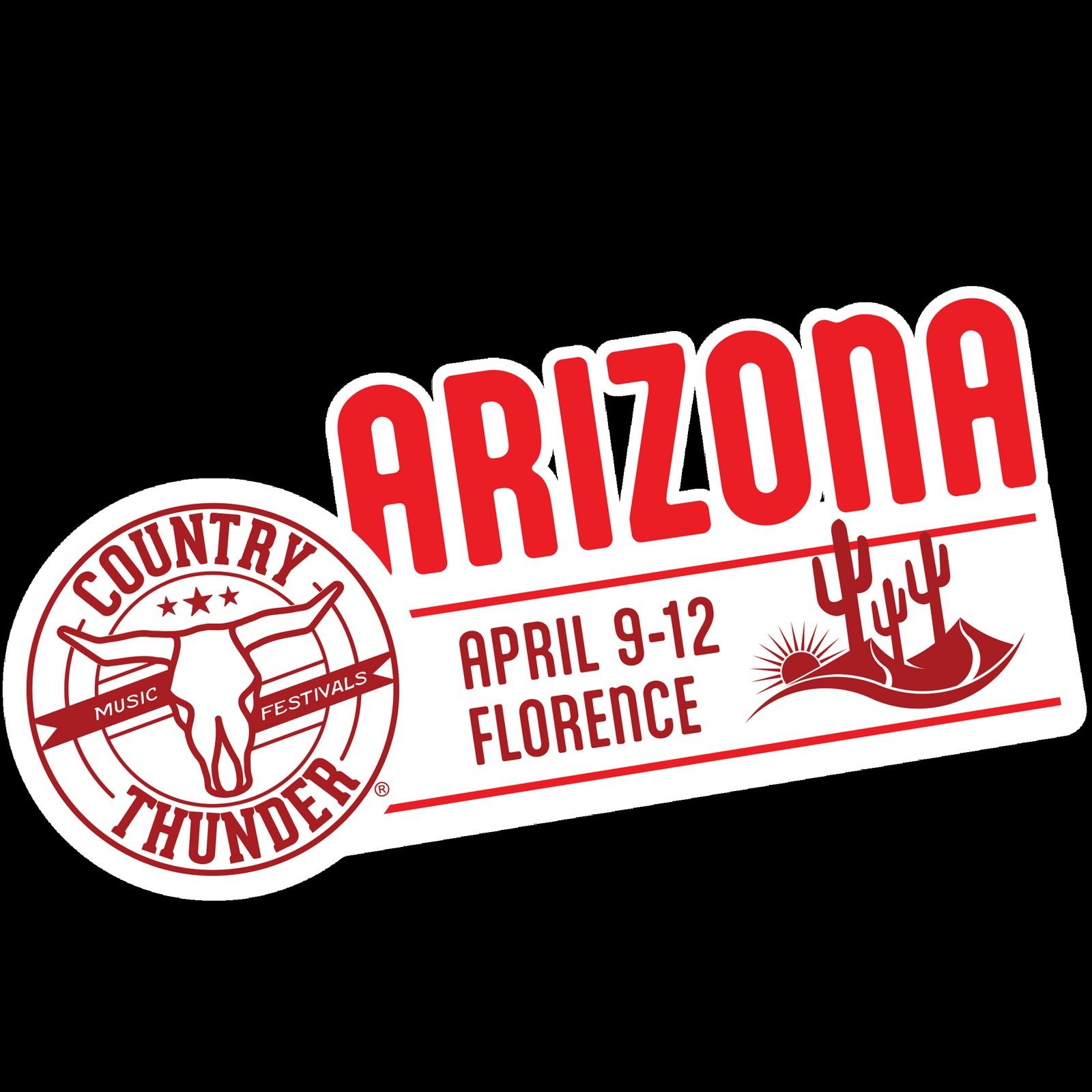Country Thunder Arizona — official poster and event artwork