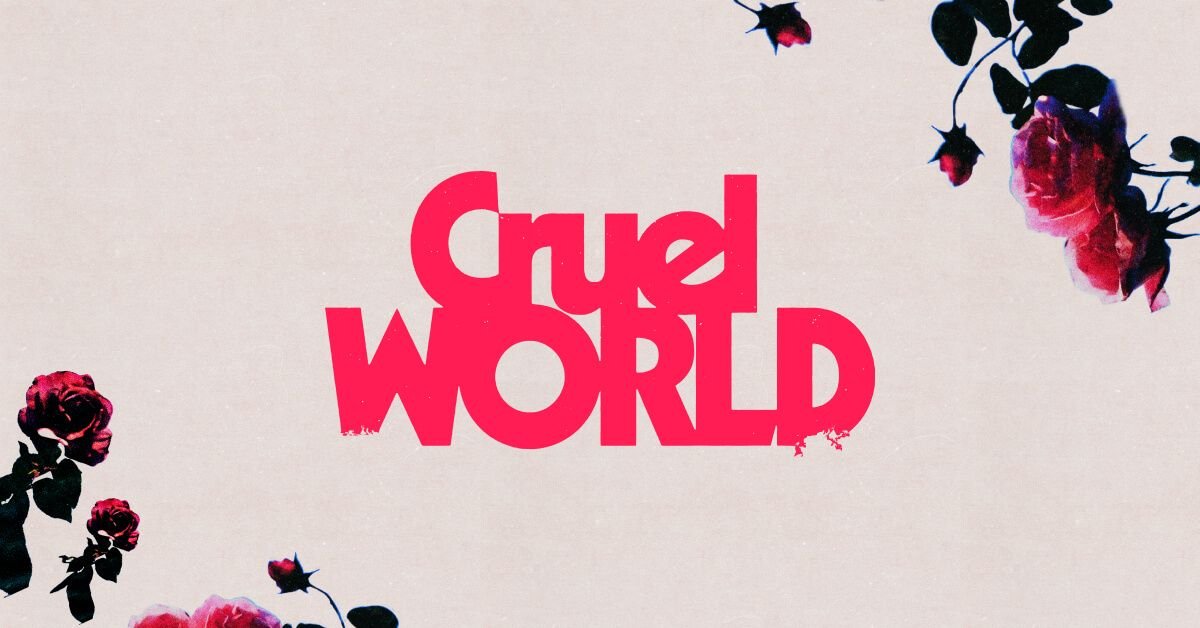 Cruel World Festival — official poster and event artwork