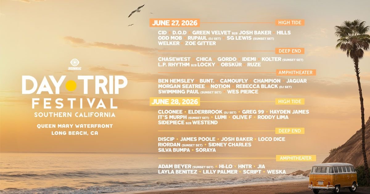 Day Trip Festival — official poster and event artwork