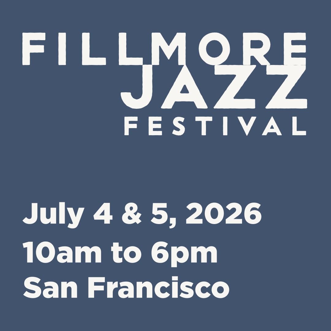 Fillmore Jazz Festival — official poster and event artwork