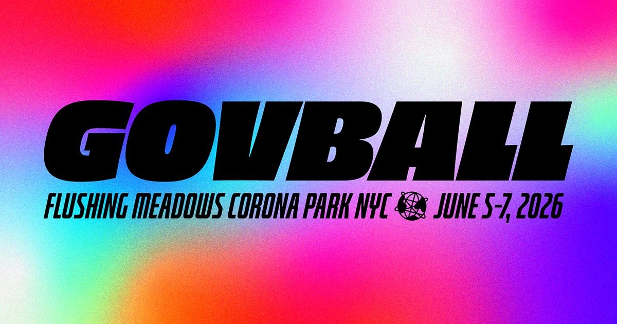 The Governors Ball — official poster and event artwork