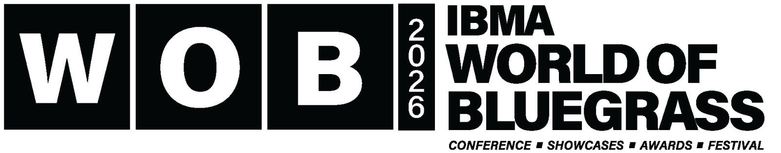 IBMA World of Bluegrass (featuring IBMA Bluegrass Live!) — official poster and event artwork