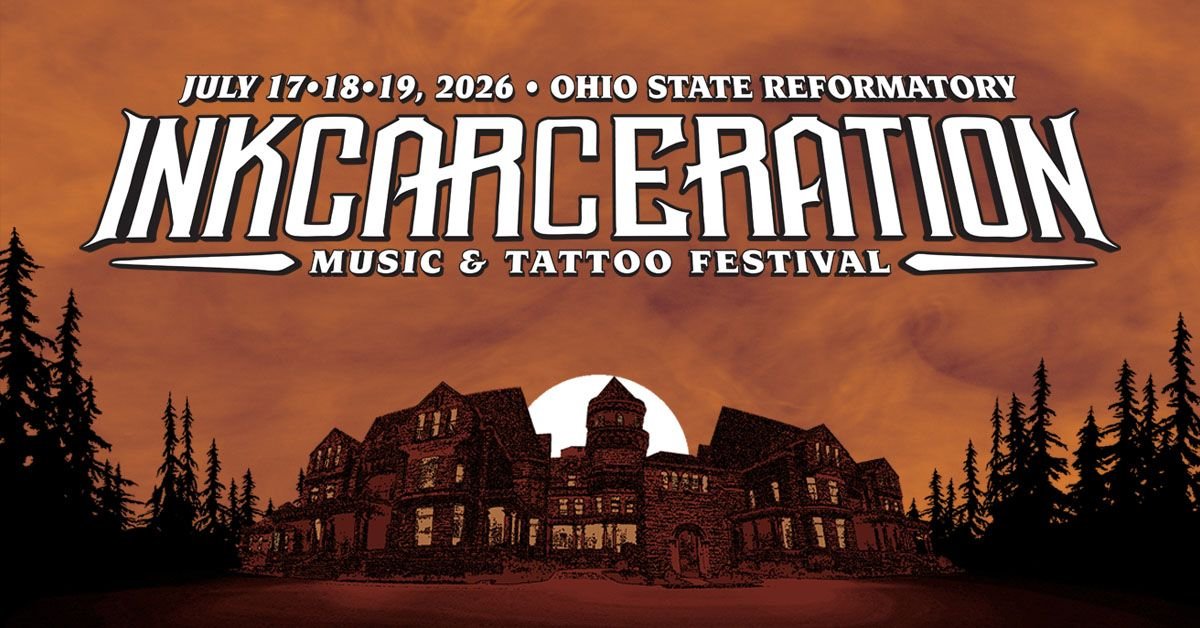Inkcarceration Music & Tattoo Festival — official poster and event artwork