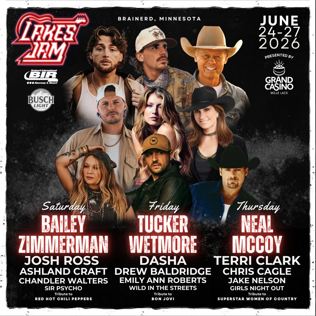 Lakes Jam — official poster and event artwork