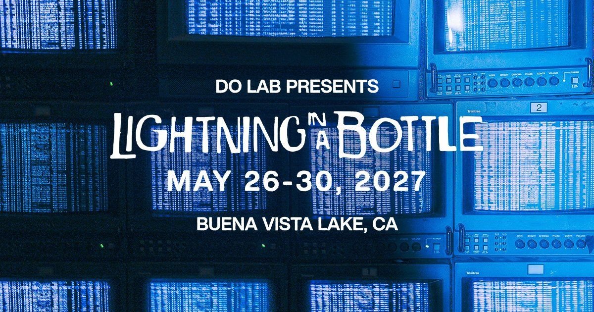 Lightning in a Bottle — official poster and event artwork