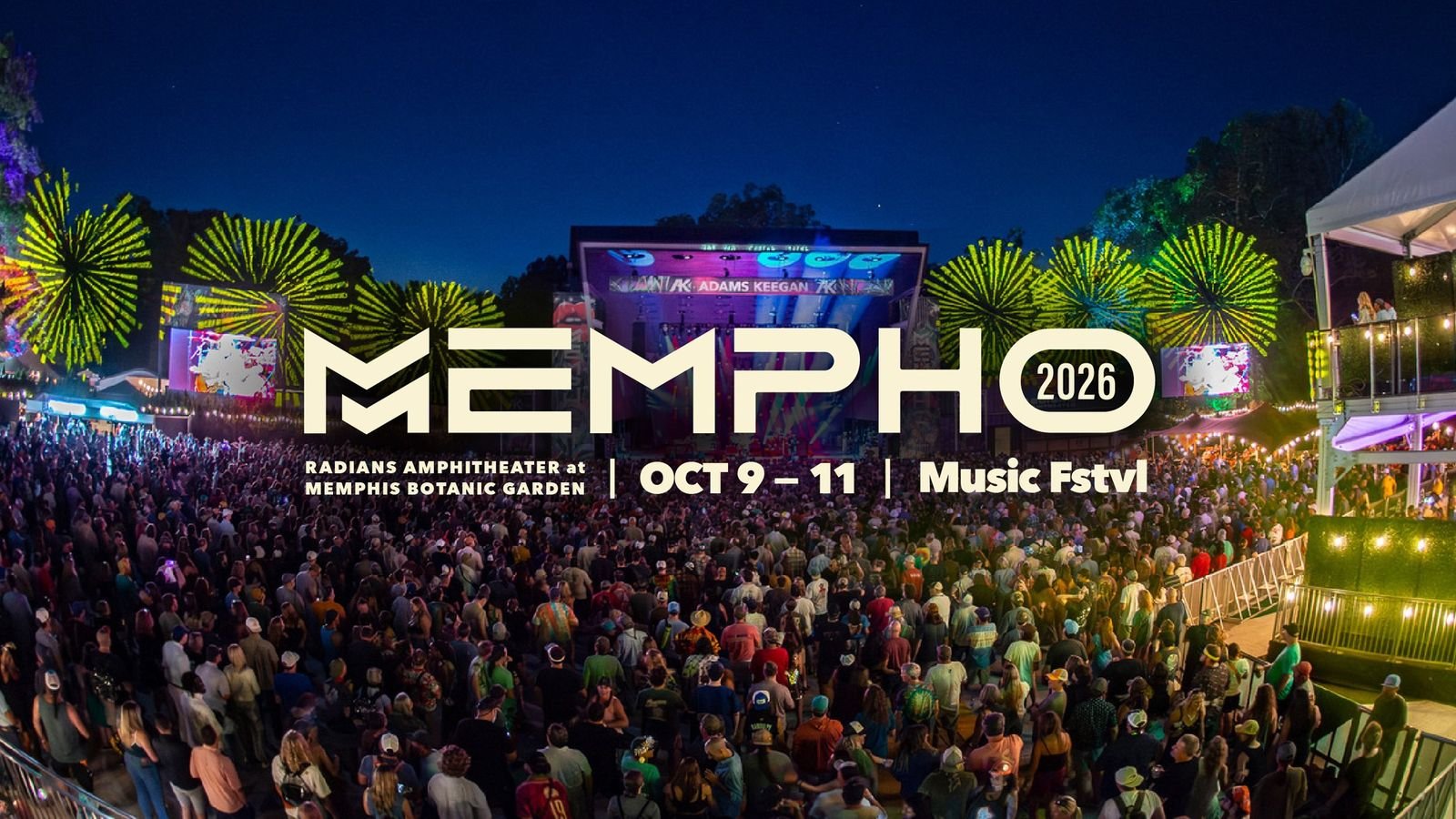 Mempho Music Festival — official poster and event artwork