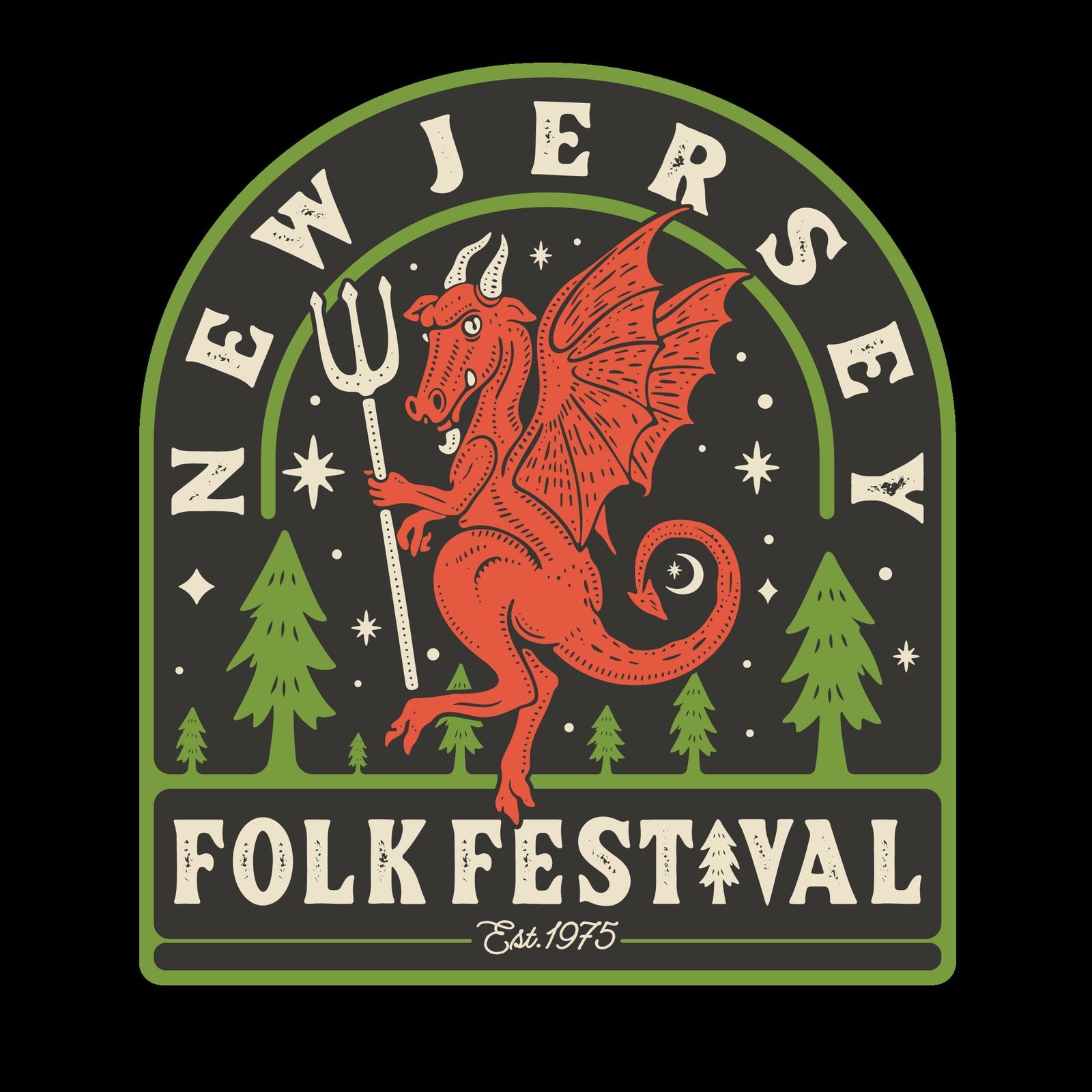 New Jersey Folk Festival — official poster and event artwork