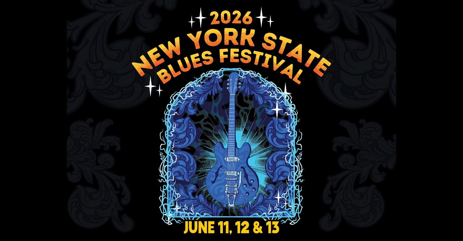 New York State Blues Festival — official poster and event artwork