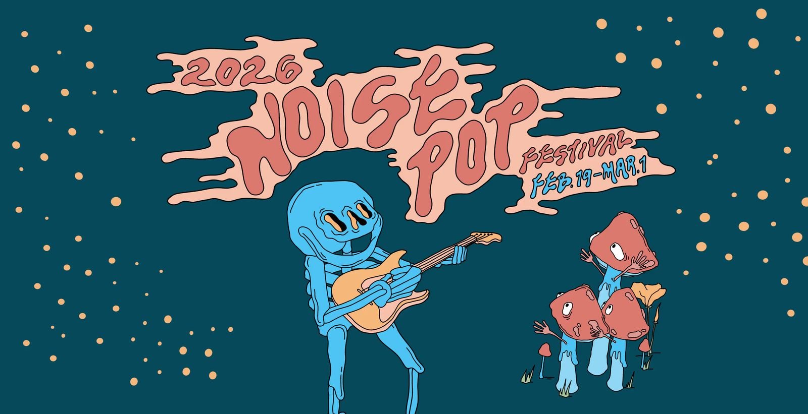 Noise Pop Festival — official poster and event artwork