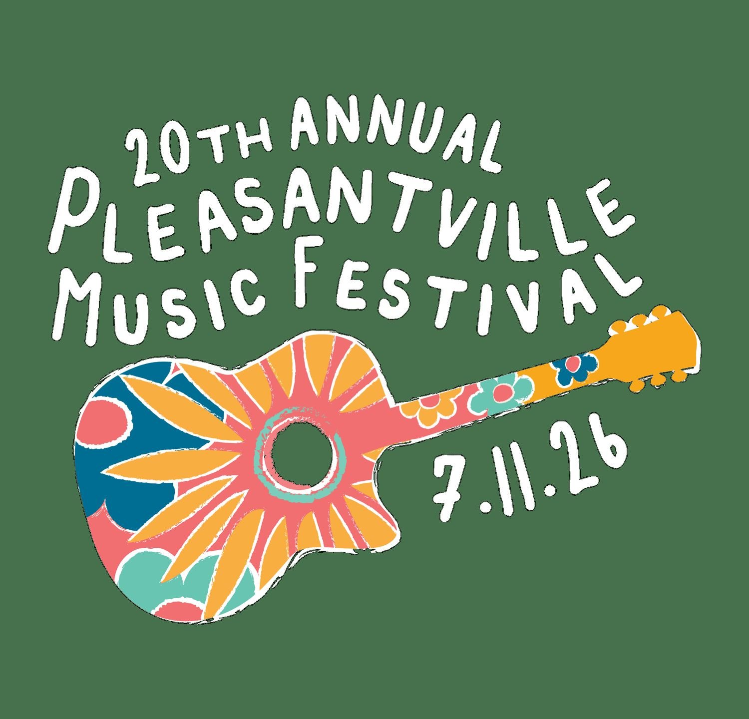 Pleasantville Music Festival — official poster and event artwork