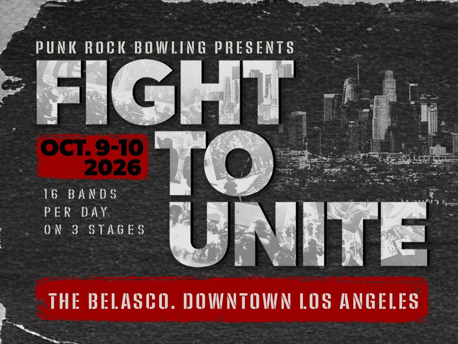 Punk Rock Bowling & Music Festival — official poster and event artwork