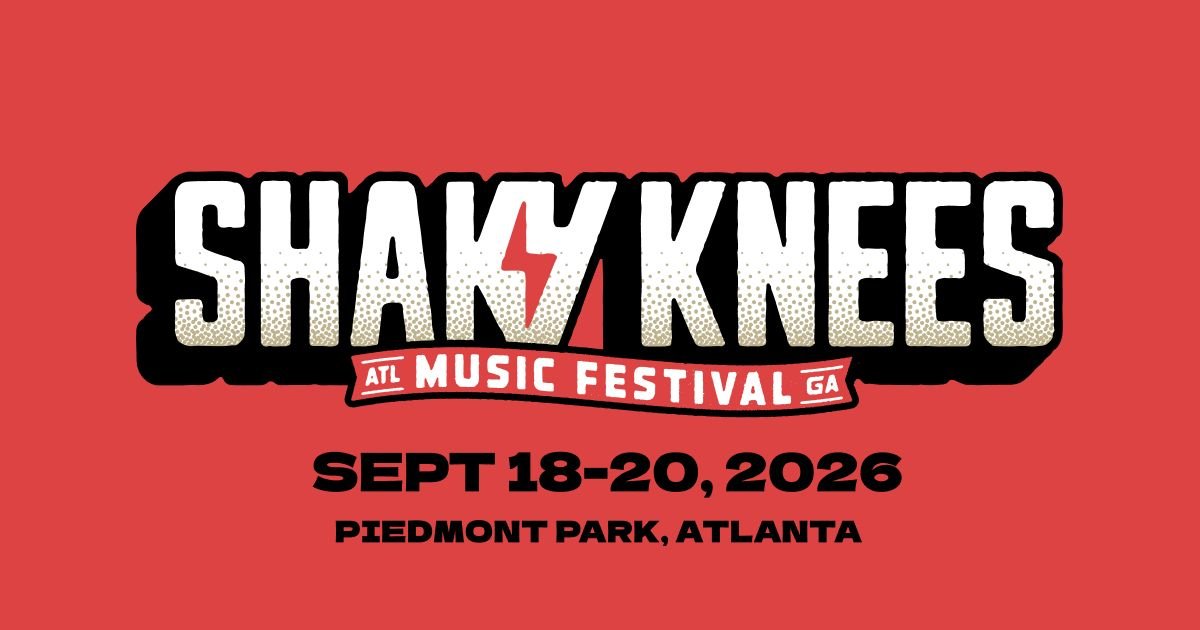 Shaky Knees Music Festival — official poster and event artwork