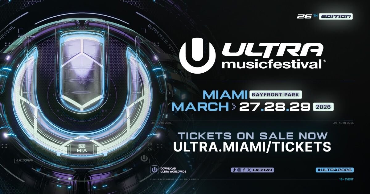 Ultra Music Festival — official poster and event artwork