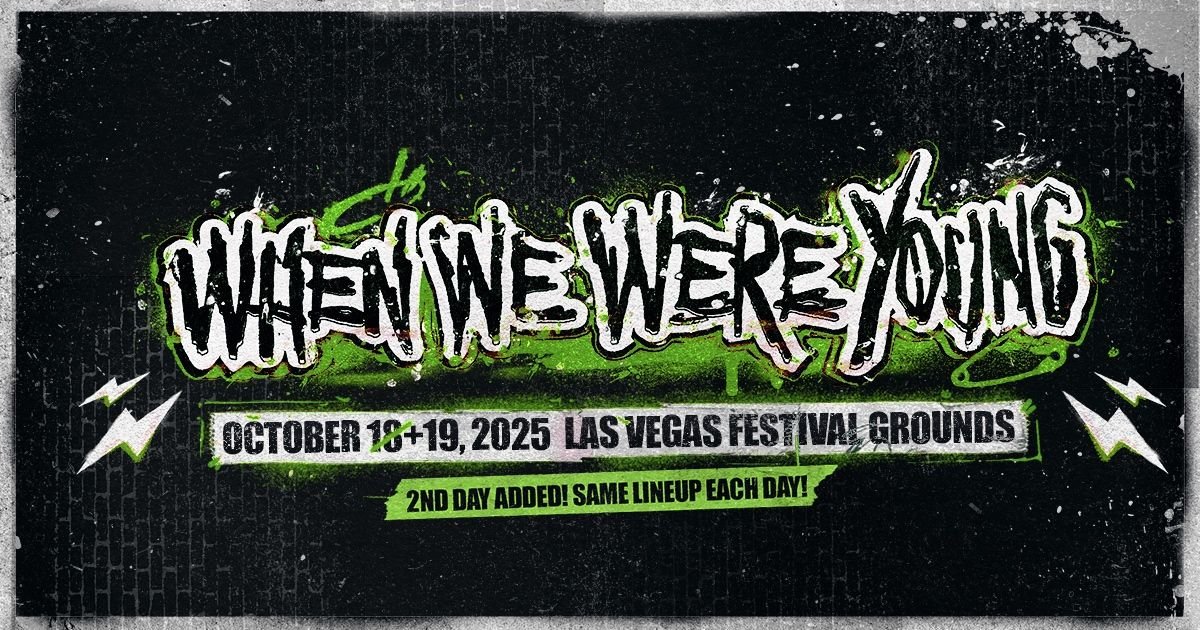 When We Were Young — official poster and event artwork