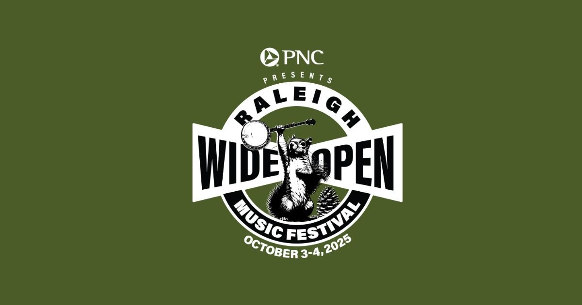 Raleigh Wide Open Music Festival — official poster and event artwork